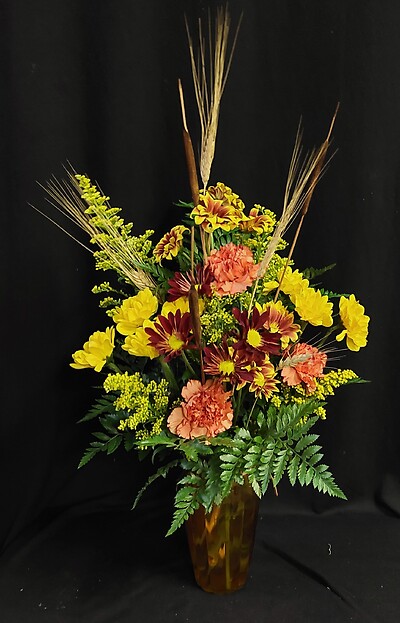 AF Colored Fall Vase 1