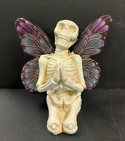 Skeleton Fairy Praying