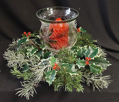 AF Enchanted Holly Permanent Centerpiece