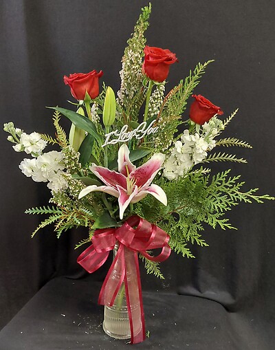 AF I Love You Bouquet- Christmas