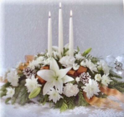 Arnold  Florist Glowing Elegance Centerpiece