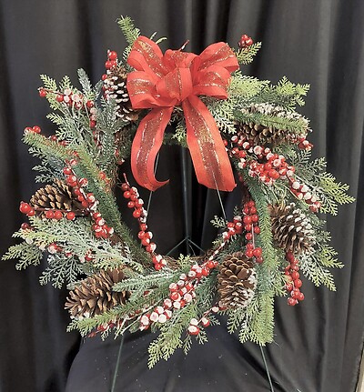 AF Snowberry Wreath