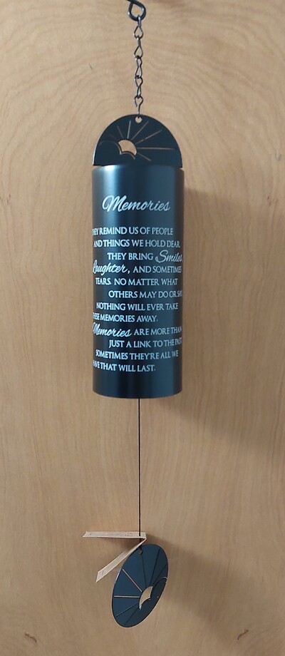 AF 22&quot; Cylinder sonnets, Memories (Chime Only)