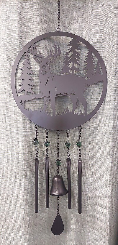 AF Deer Silhouette Chime