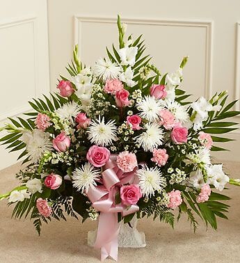 Pink and White Mache