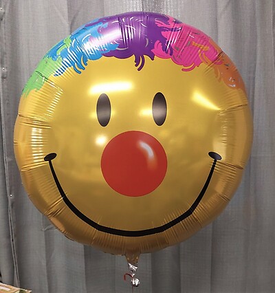 Extra Large Smiley Face-Clown Balloon