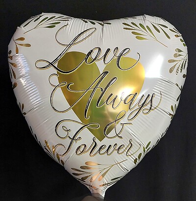 AF Love Always and Forever Balloon