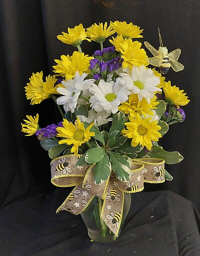 AF Bumble Bee Vase