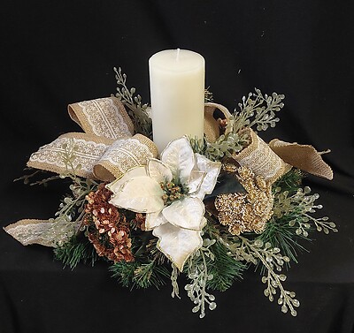 AF Christmas by Candlelight Bouquet, Silk