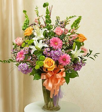 AF Pastel Vase Arrangement