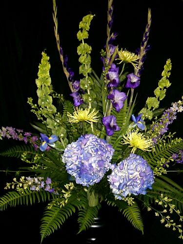 Purple Mixed Bouquet