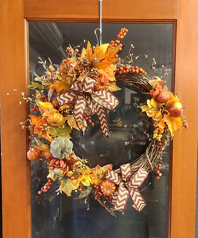 AF Festive Autumn Grapevine Wreath
