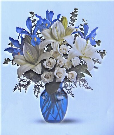 Blue Horizons Bouquet