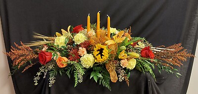 AF Three Candle Centerpiece
