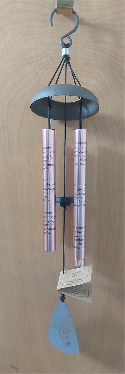 AF 21&quot; Rose Gold Chime, &quot;Memory Treasure&quot;