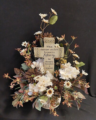 AF Memory Becomes a Treasure Cross with Silks