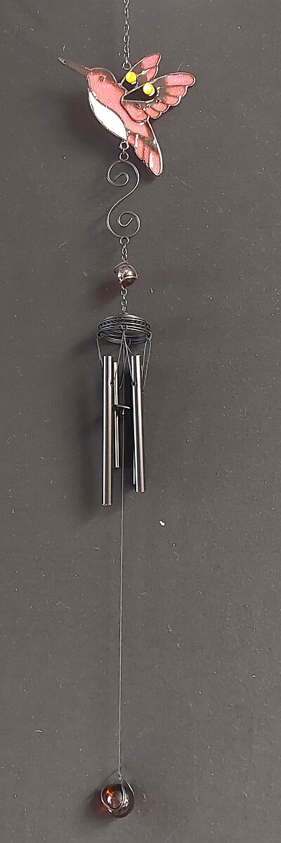 AF Pink Hummingbird Chime