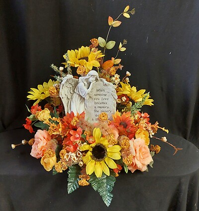 AF Leaning Angel Fall Silk Display 1