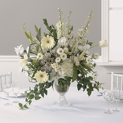 Wonderous White Centerpiece