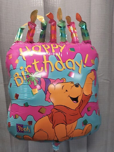 Happy Birthday with Winnie the Pooh