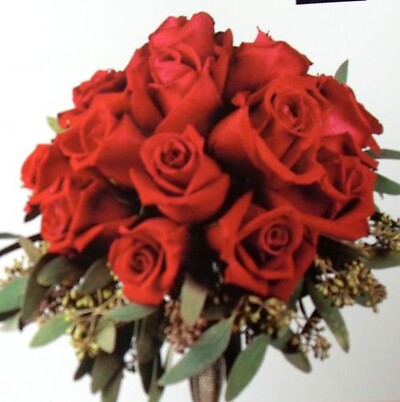 Arnold Florist Red Rose Nosegay