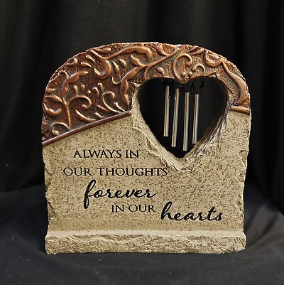 AF Bronze Always In Our Thoughts Forever In Our Hearts Chime