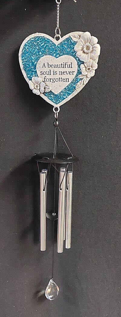 AF Heart Beadwork Chime, Beautiful Soul