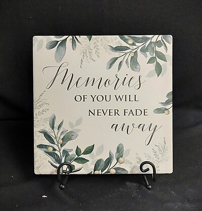 AF Memories Of You Plaque