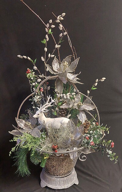 AF Deer Bouquet SILK 1