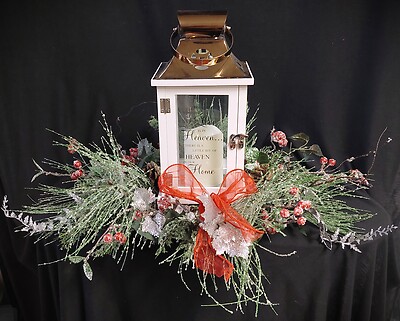 AF Heaven in Our Home Lantern, Winter Silk Design 2