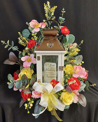 AF Memorial Lantern, Memory becomes a Treasure Silk Display 4