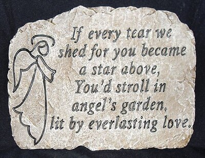 Bereavment Stone &quot;Angel&#039;s Garden&quot;