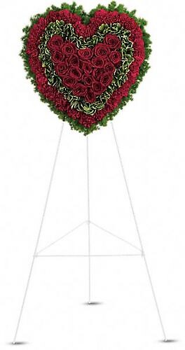 AF Red Heart Easel