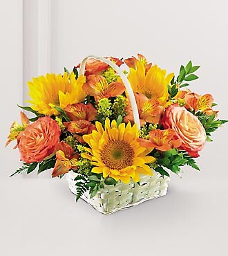 Happy Blooms Basket