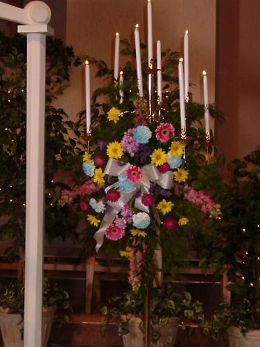 Candelabra Decorated